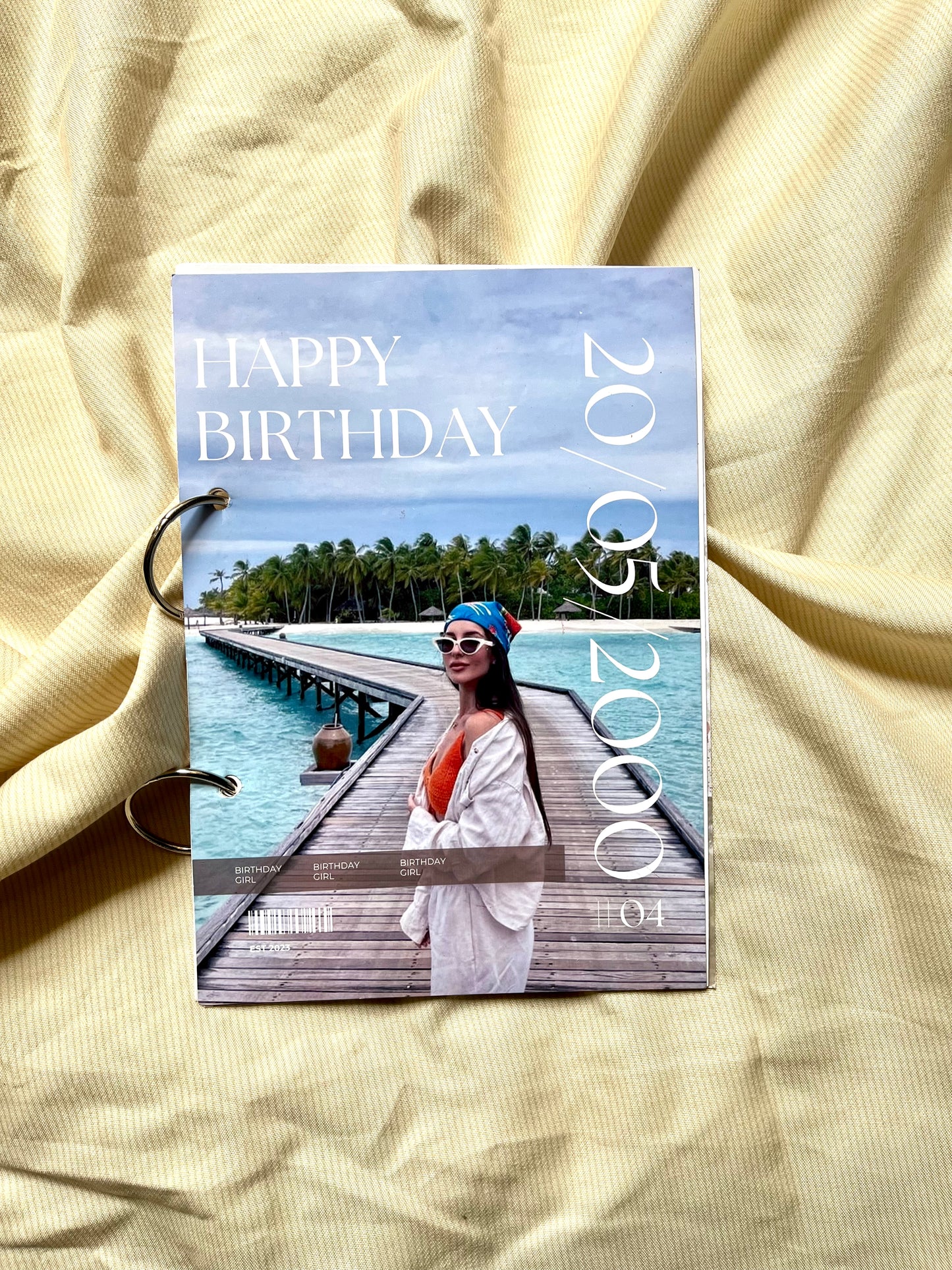 Personalised Magazine – Custom Gift for Every Occasion | 4.2 × 5.8 Inches | No COD Available (Copy)