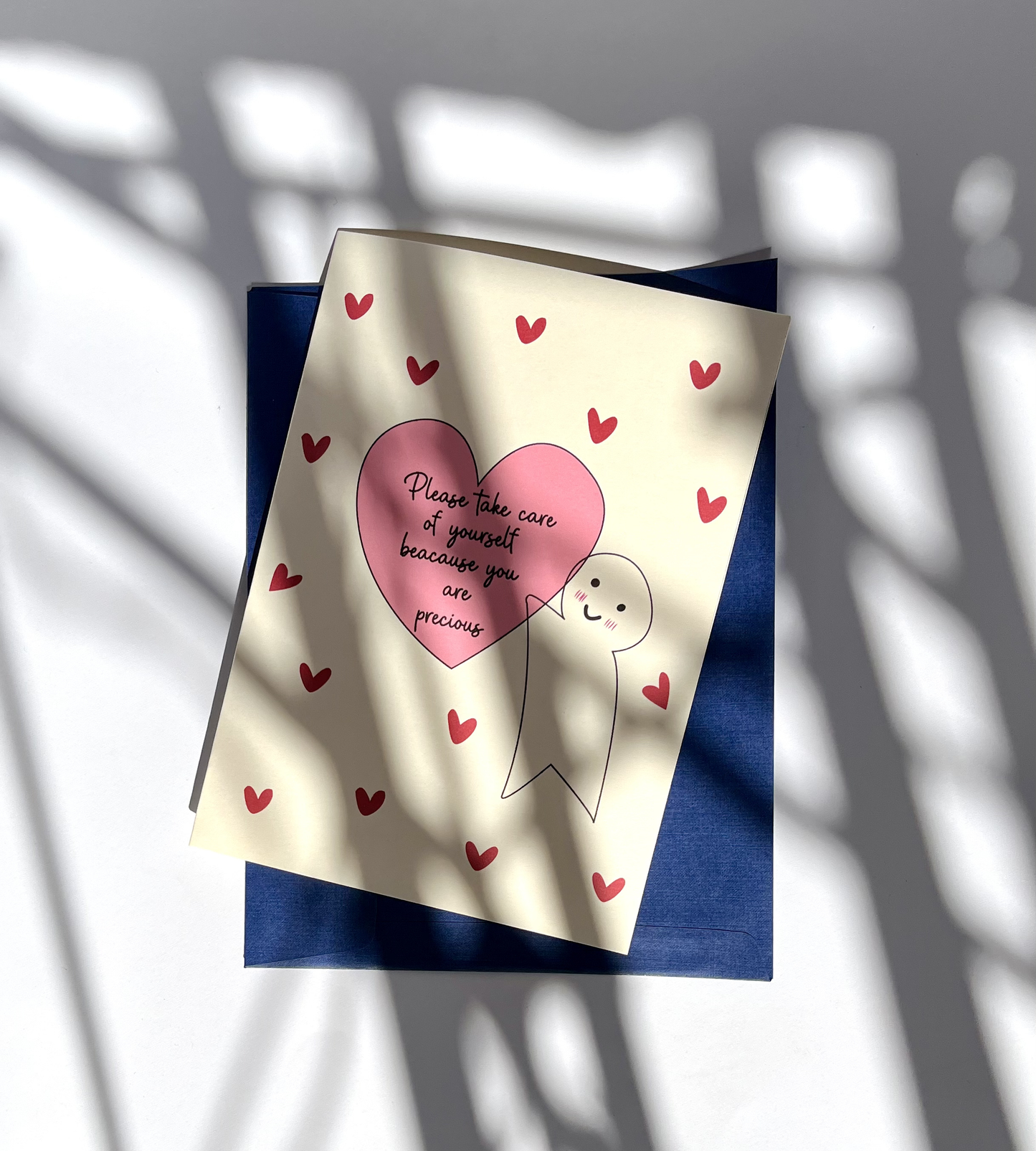 Please Take care Of Yourself | Illustrated Greeting Card